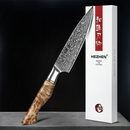 HEZHEN univerzális konyhakés damaszkuszi acélból készült