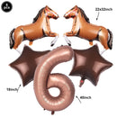 Születésnapi lufik ló motívummal - több változatbannaro