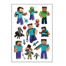 Gyerek tetoválások Minecraft - 6 csomag