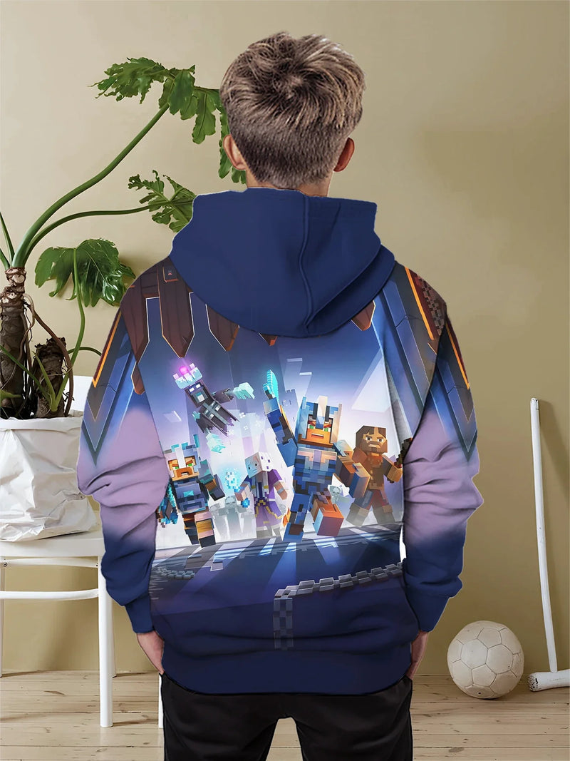 Tervező gyerek pulóver Minecraft - több változatban