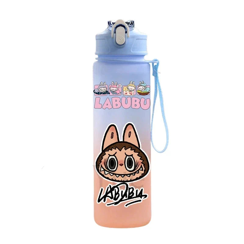 Design vizes palack Labubu - 750 ml - több változatban