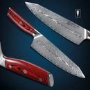 Damaszkuszi acél szakácskés