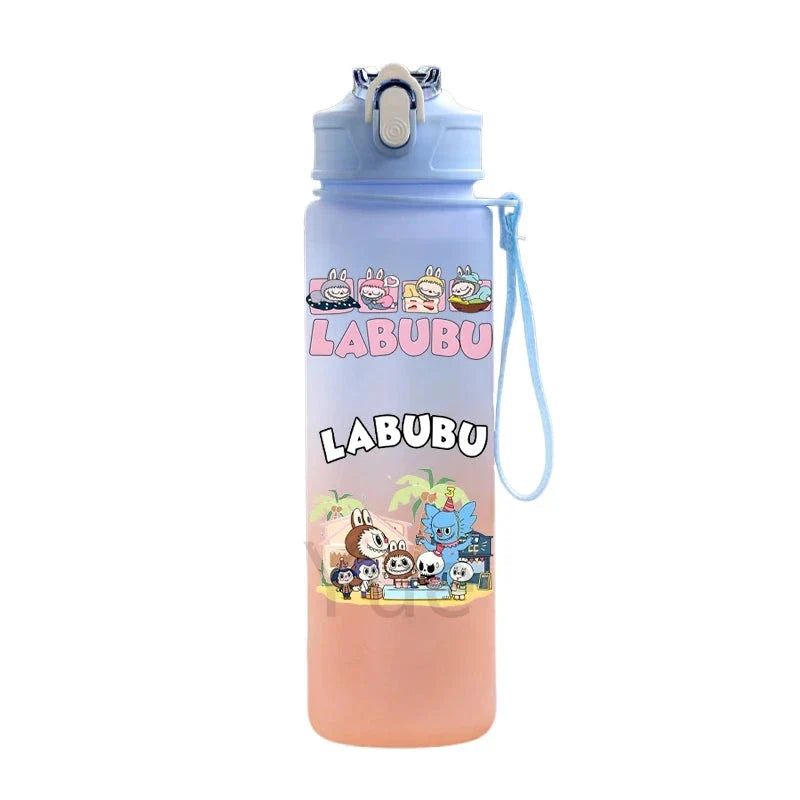 Design vizes palack Labubu - 750 ml - több változatban