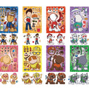 Mancs őrjárat matricák - 8 db