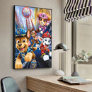 A Mancs őrjárat tervezési képe - több változatban