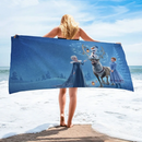 Dizájner lányok fürdőlepedője Jégvarázs - több változatban