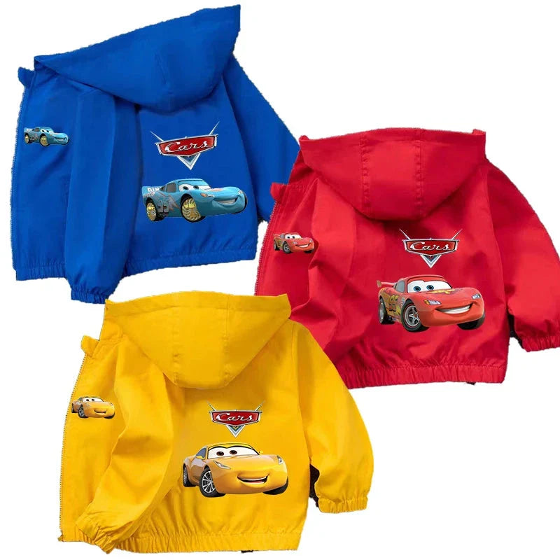 Fiú őszi vízálló kabát Verdák 3 - Lightning McQueen - több változatban