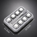 WhiskeyWave™ rozsdamentes acélból készült whiskey hűtőkocka - több változatban