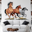 Nagyméretű 3D falmatrica - ló