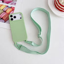 Szíj tokkal iPhone 16-17 Pro/Pro Max/Air készülékhez - több változatban