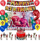 Születésnapi foci party készlet Cristiano Ronaldo lufikkal - több változatban