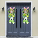 Nagy ajtódísz húsvéti nyuszi