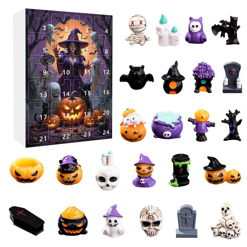 Halloween adventi naptár - több változatban