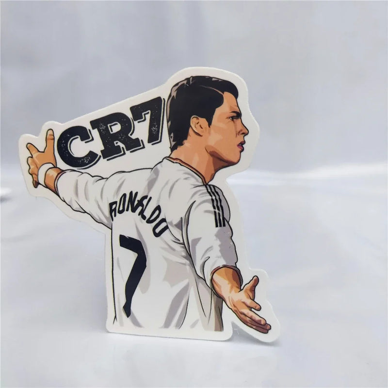 Színes Cristiano Ronaldo futball matricák - több változatban