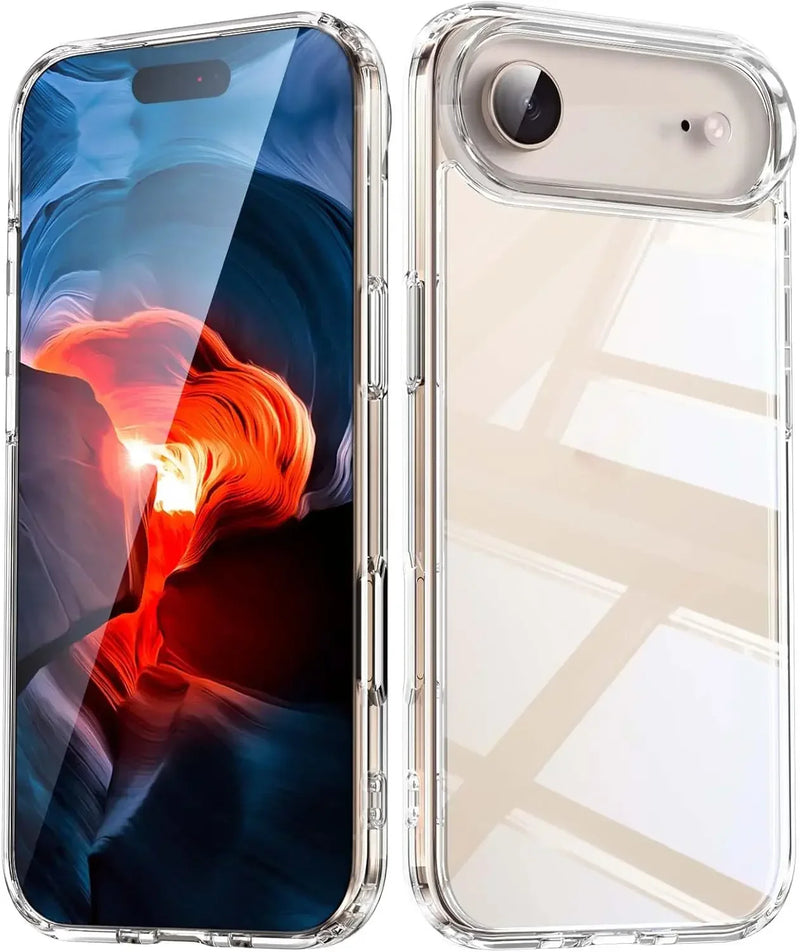 Vékony, átlátszó tok iPhone Air, 17, 17 Pro, 17 Pro Max készülékhez