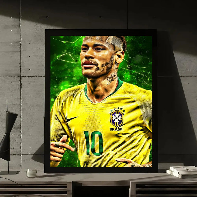 Neymar tervezési képe - több változatban