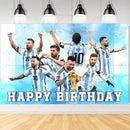 Születésnapi foci party szett Lionel Messi lufikkal - több változatban