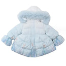 Jégvarázs Lányok téli kabát szőrmével