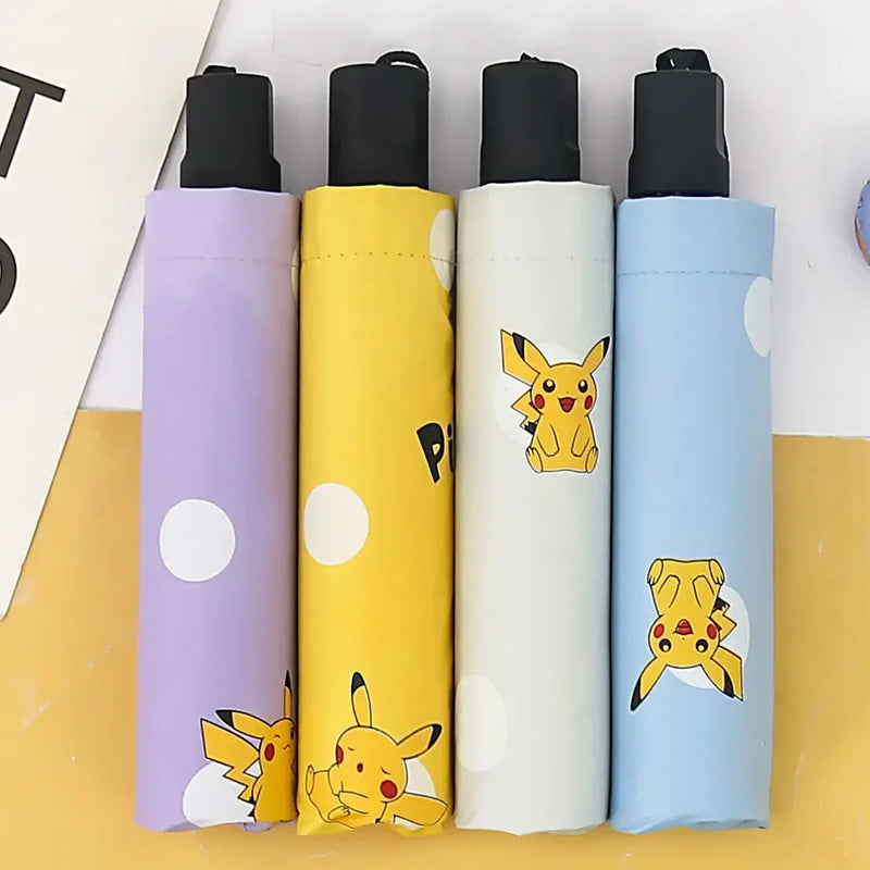 Automatikus esernyő Pokémonok - Pikachu