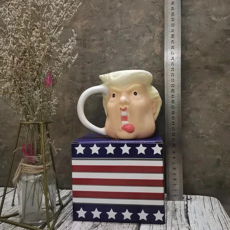 Vicces bögre Donald Trump