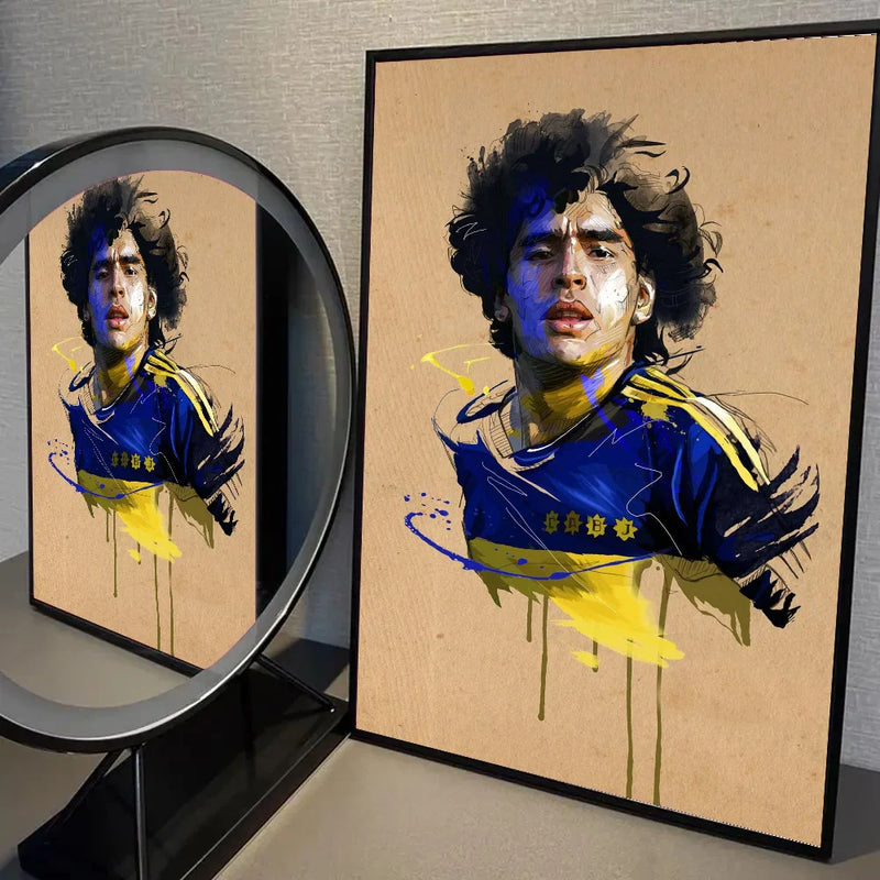 Egy labdarúgó arculata - Diego Maradona