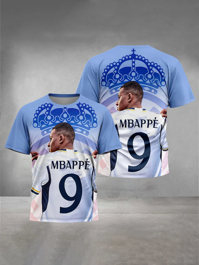Gyerek nyári póló Kylian Mbappé - több változatban