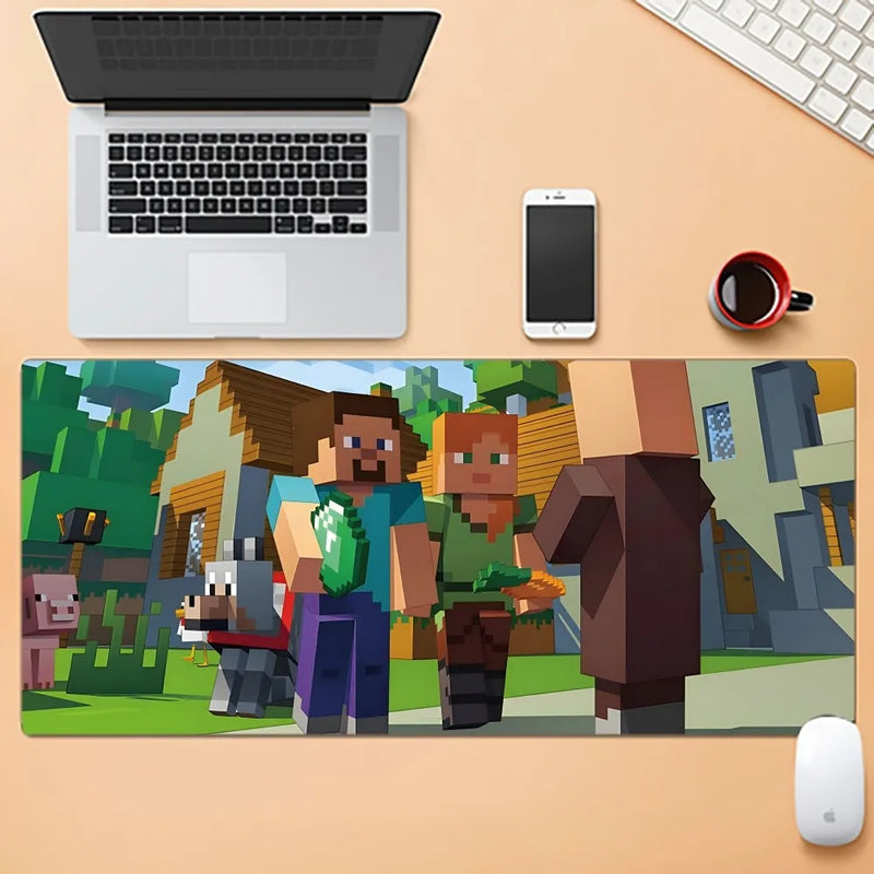 Gyermek billentyűzet és egérpad Minecraft - több változatban