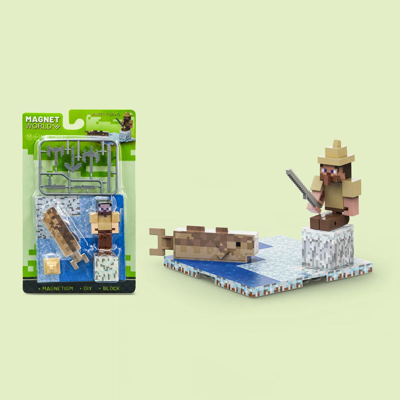Figurák Minecraft mágneses készlethez - több változatban