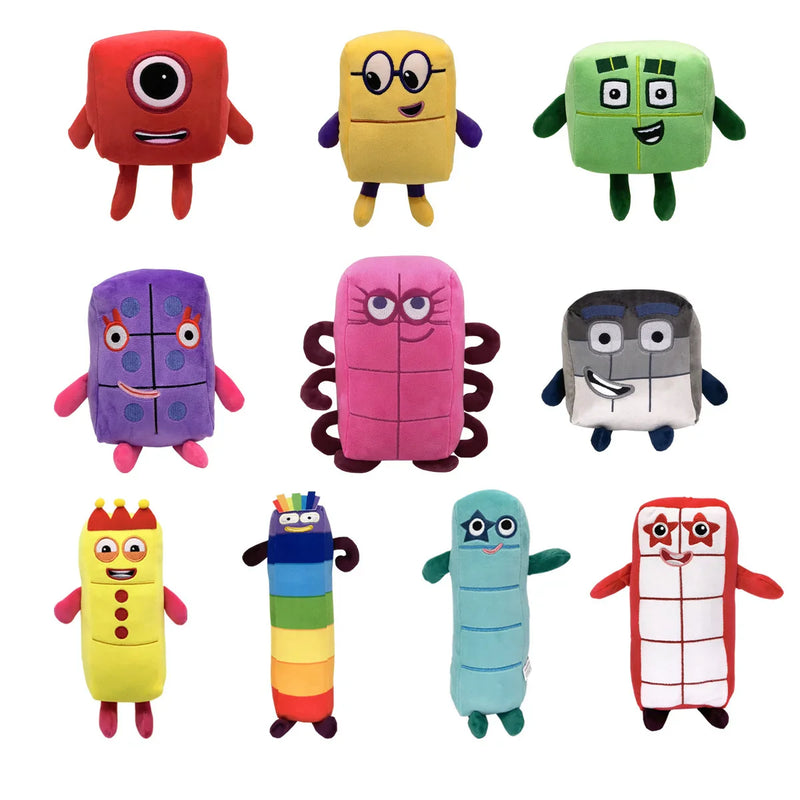 Plüss Numberblocks - több változatban