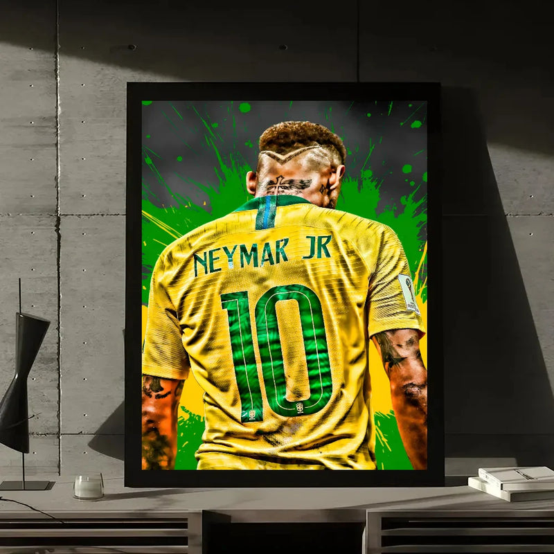 Neymar tervezési képe - több változatban