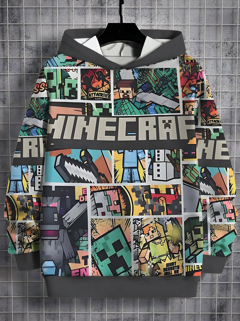Tervező gyerek pulóver Minecraft - több változatban