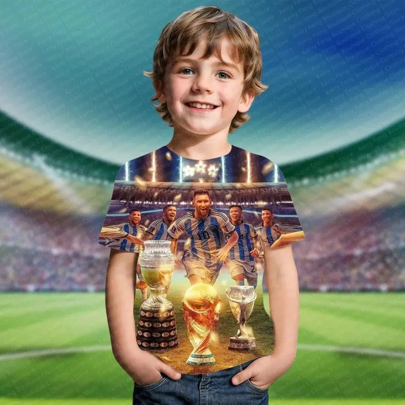 Gyerek nyári póló Lionel Messi