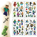 Gyerek tetoválások Minecraft - 6 csomag