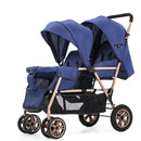 Babakocsi ikreknek - könnyű összecsukható babakocsi két gyermek számára - több változatban