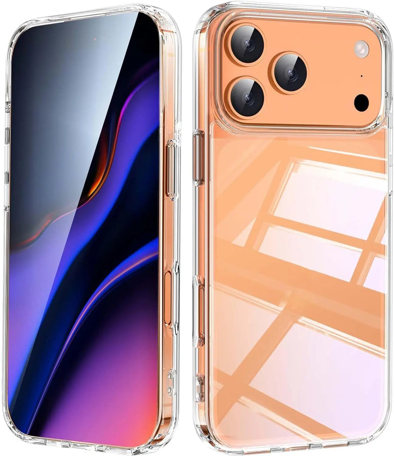 Vékony, átlátszó tok iPhone Air, 17, 17 Pro, 17 Pro Max készülékhez