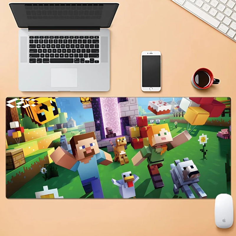 Gyermek billentyűzet és egérpad Minecraft - több változatban