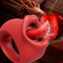 Vibrátor forgó nyelvvel és tapadókoronggal - több változatban