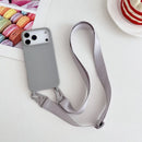 Szíj tokkal iPhone 16-17 Pro/Pro Max/Air készülékhez - több változatban