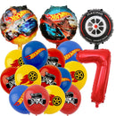 Hot Wheels születésnapi léggömbök - több változatban