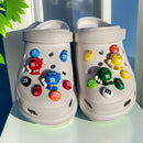 Crocs cipődíszek M&amp;M's cukorkák formájában
