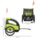 Kerékpár utánfutó gyerekeknek - 2 ülés