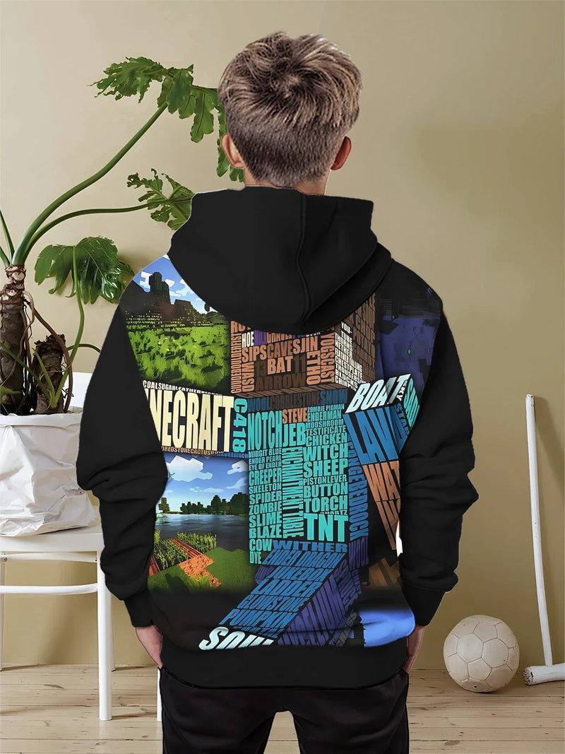 Tervező gyerek pulóver Minecraft - több változatban