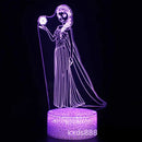 3D illúziós lámpa Jégvarázs - több változatban