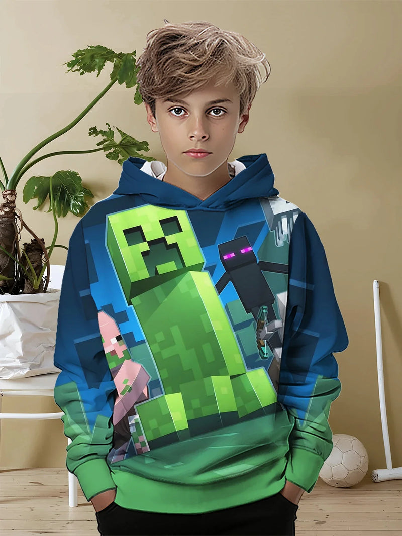Tervező gyerek pulóver Minecraft - több változatban