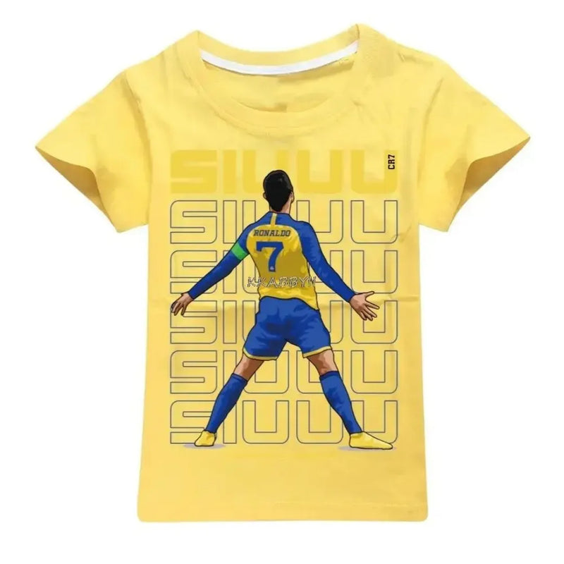 Gyerek póló Cristiano Ronaldo - SIUUUU