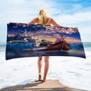 Dizájner lányok fürdőlepedője Jégvarázs - több változatban