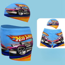 Fiú fürdőruha és sapka Hot Wheels - több változatban