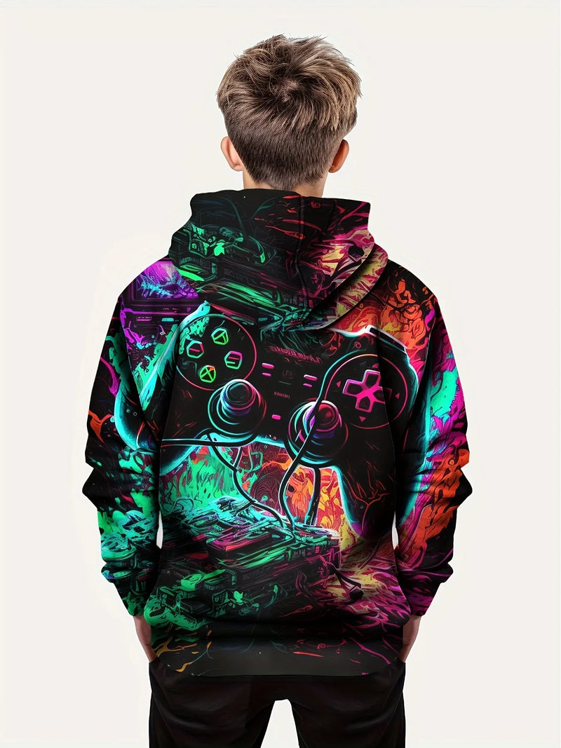 Fiúk Gaming pulóver