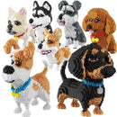 Nagy 3D kutya készlet - több változatban