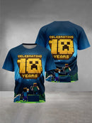 Stílusos gyerek póló Minecraft - több változatban